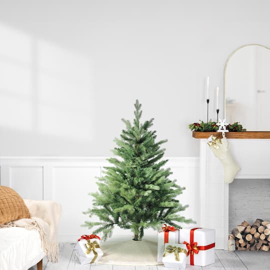 4ft. Unlit Real Touch™ Mixed Eden Pine Artificial Christmas Tree